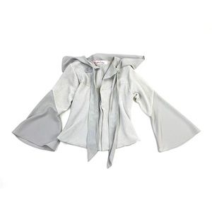 Chiffon Detail Princess Jacket